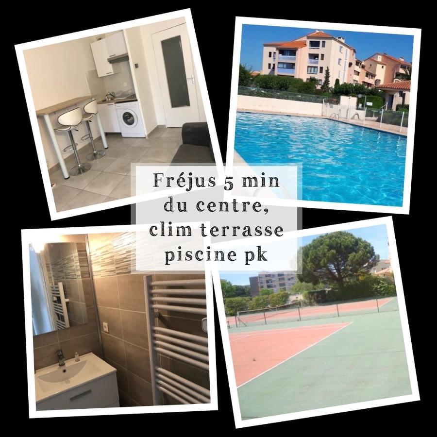 Balcon Des Arenes Studio 5e Etage Piscine Clim Tennis Frejus